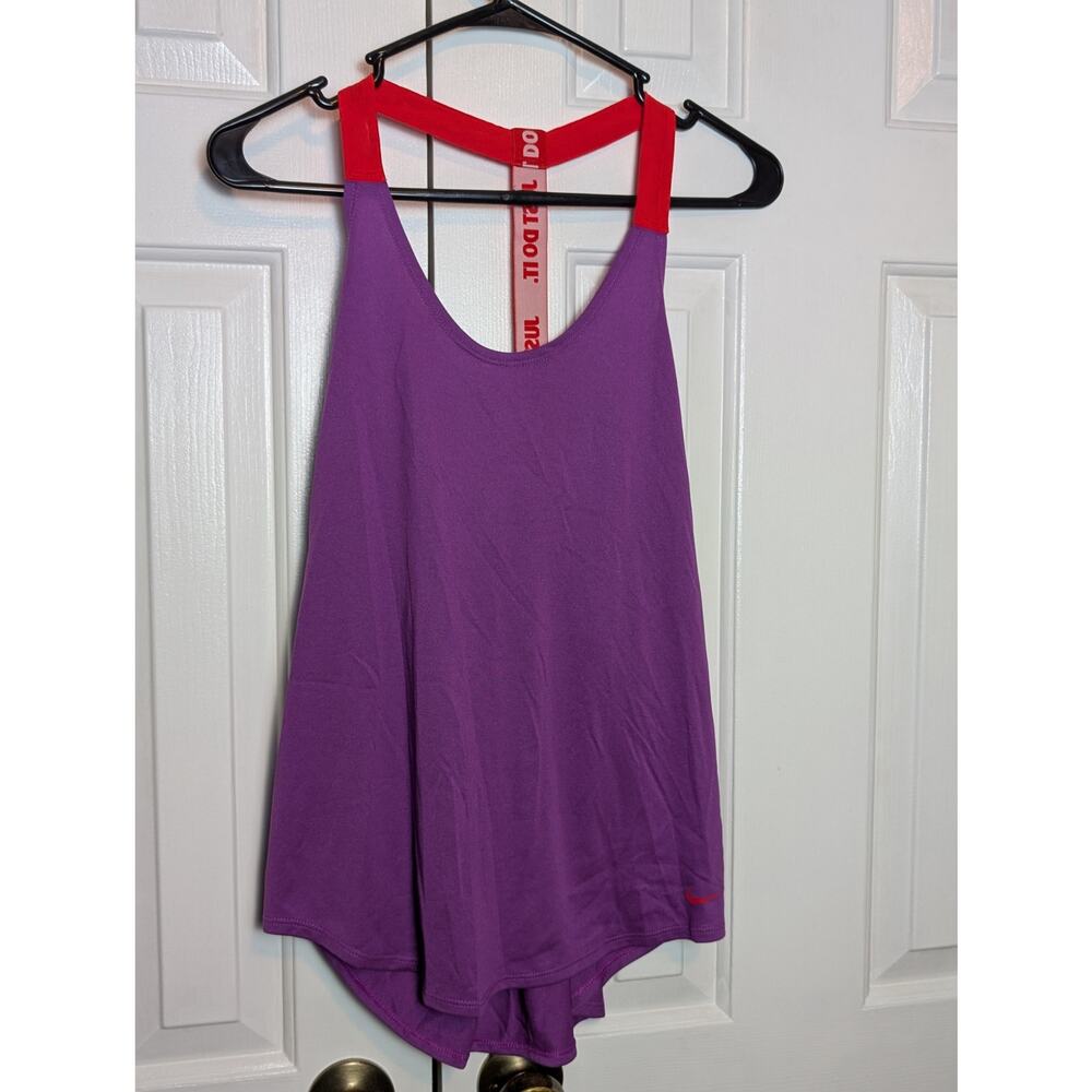 Nike Racerback Purple Tank Top Medium
